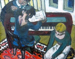 Heinz Böhm, Sonate, 1957 ©  Potsdam Museum - Forum für Kunst und Geschichte