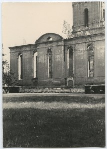 Die Ruine der Garnisonkirche kurz vor ihrer Sprengung im Mai 1968. Foto: Karl Heinz Babilon © Potsdam Museum - Forum für Kunst und Geschichte