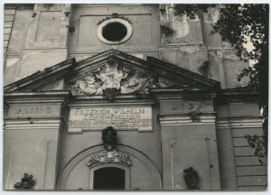 Die Ruine der Garnisonkirche kurz vor ihrer Sprengung im Mai 1968. Foto: Karl Heinz Babilon © Potsdam Museum - Forum für Kunst und Geschichte