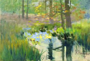 Karl Hagemeister: Herbstwald, 1899. Öl auf Leinwand, 110 x 160 cm. © Potsdam Museum - Forum für Kunst und Geschichte