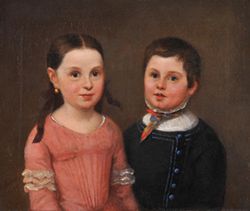 Albert Moores: Julius Kann mit seiner Schwester, © Potsdam Museum - Forum für Kunst und Geschichte