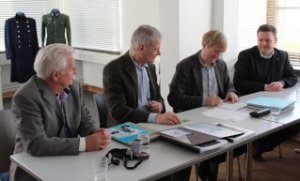 Feierliche Übergabe der Sammlung des ehemaligen Militärmuseumsvereins an das Potsdam Museum. Foto: Judith Granzow